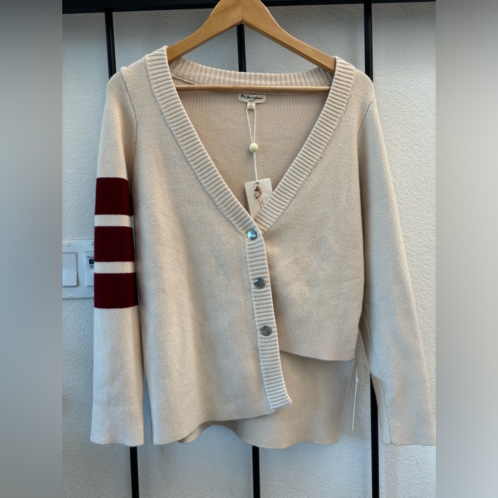 For Love & Lemons asymmetry Cardigan